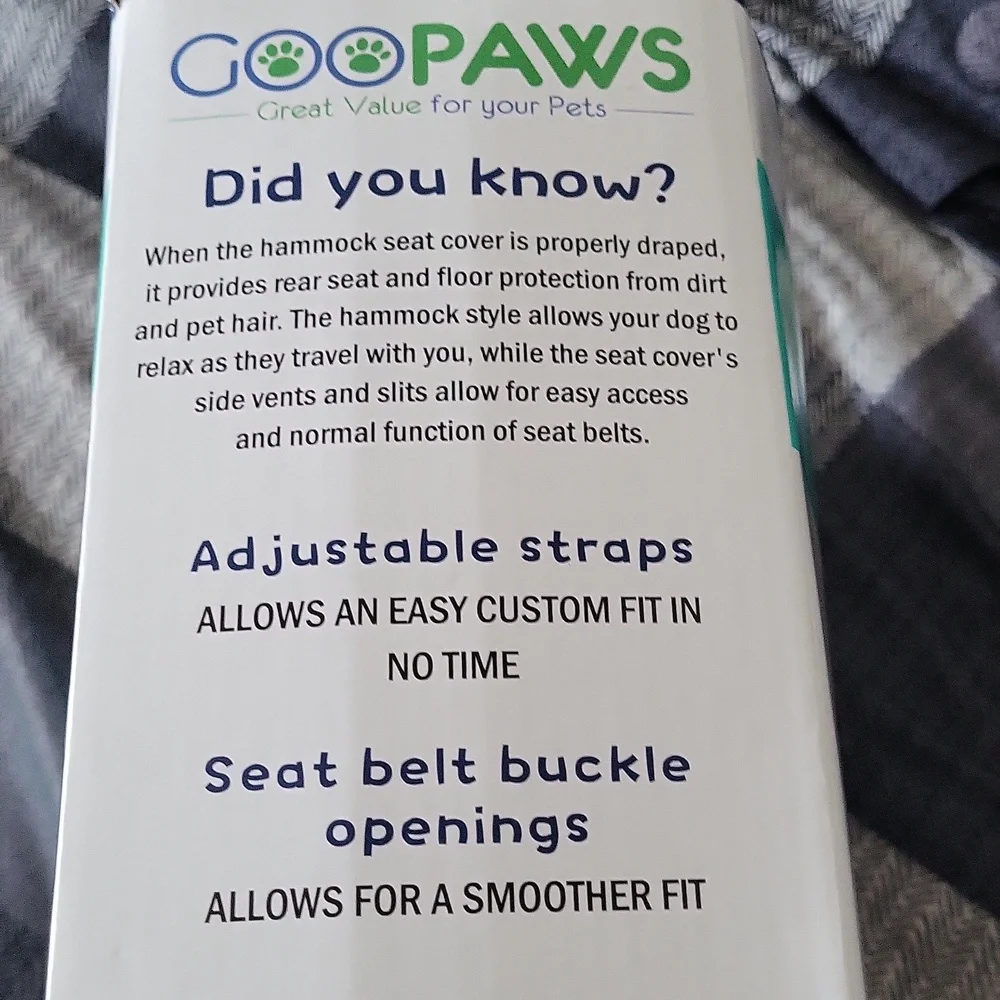 Car Seat Cover Hammock Pets, Dog hair New